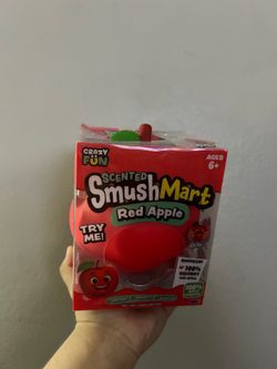 SmushMart Red Apple Squishy 🍎❤️