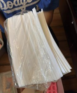 waxing paper