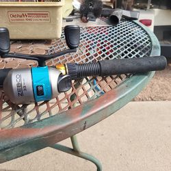 Fishing Pole  MasterTELOSCOPIC 6ft , ZEBCO 33 Mini  Rod Reel, E Mesa 