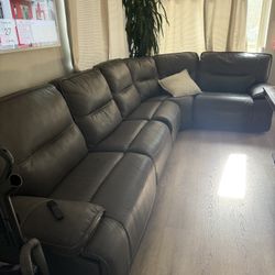 electric sectional couch sofa 