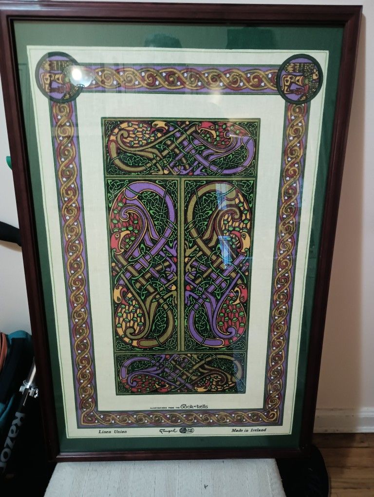Irish Linen Framed