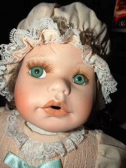 Vintage Porcelain Doll