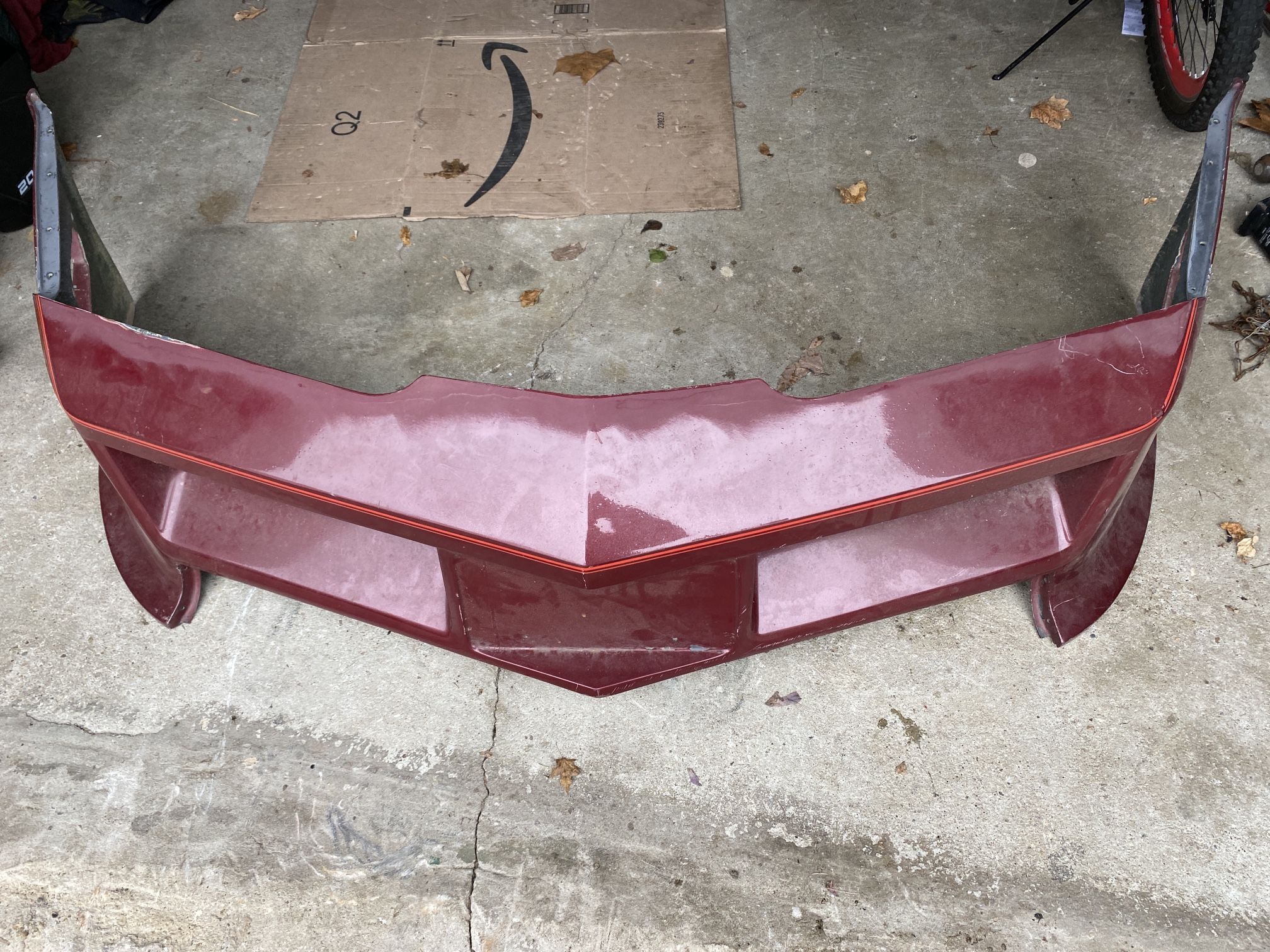 1980 Corvette Fiberglass Front Bumper Cover