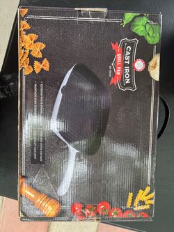 Chef's Counter 10-Inch Cast Iron Grill Pan