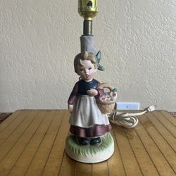 RARE VTG Goebel Hummel made in Germany lamp antique