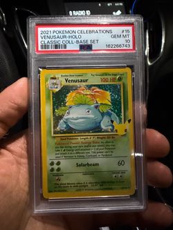 Pokémon card and slabs  🔥 venusaur