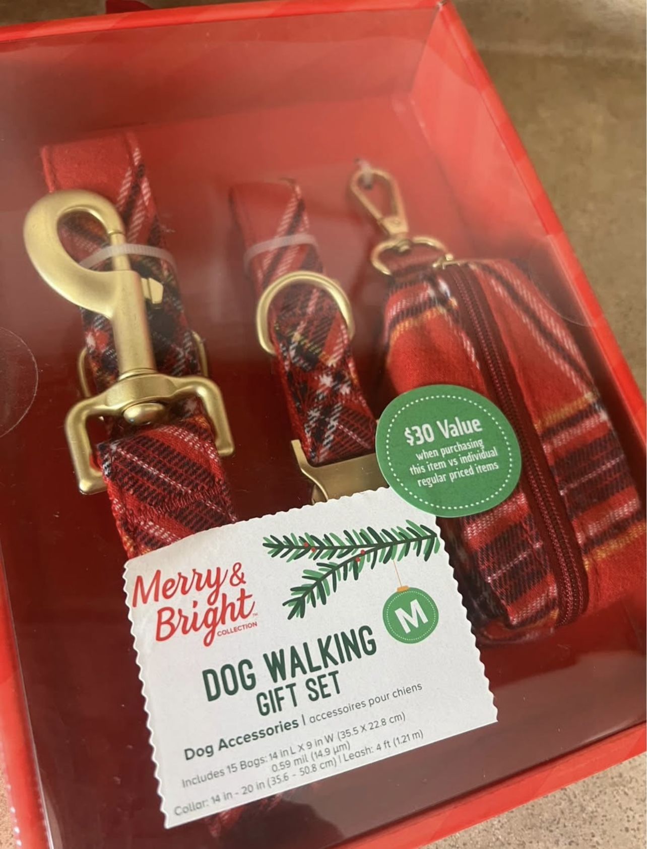 Dog Walking Holiday Gift Set