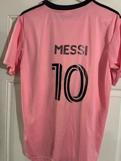 Messi #10 Inter Miami Pink Soccer Jersey