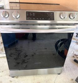 Samsung electric range