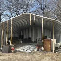 Steel Quonset Hut Shed 