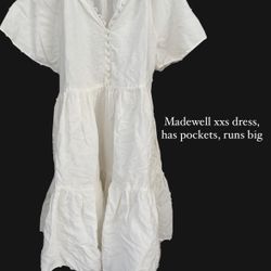Madewell White Dress