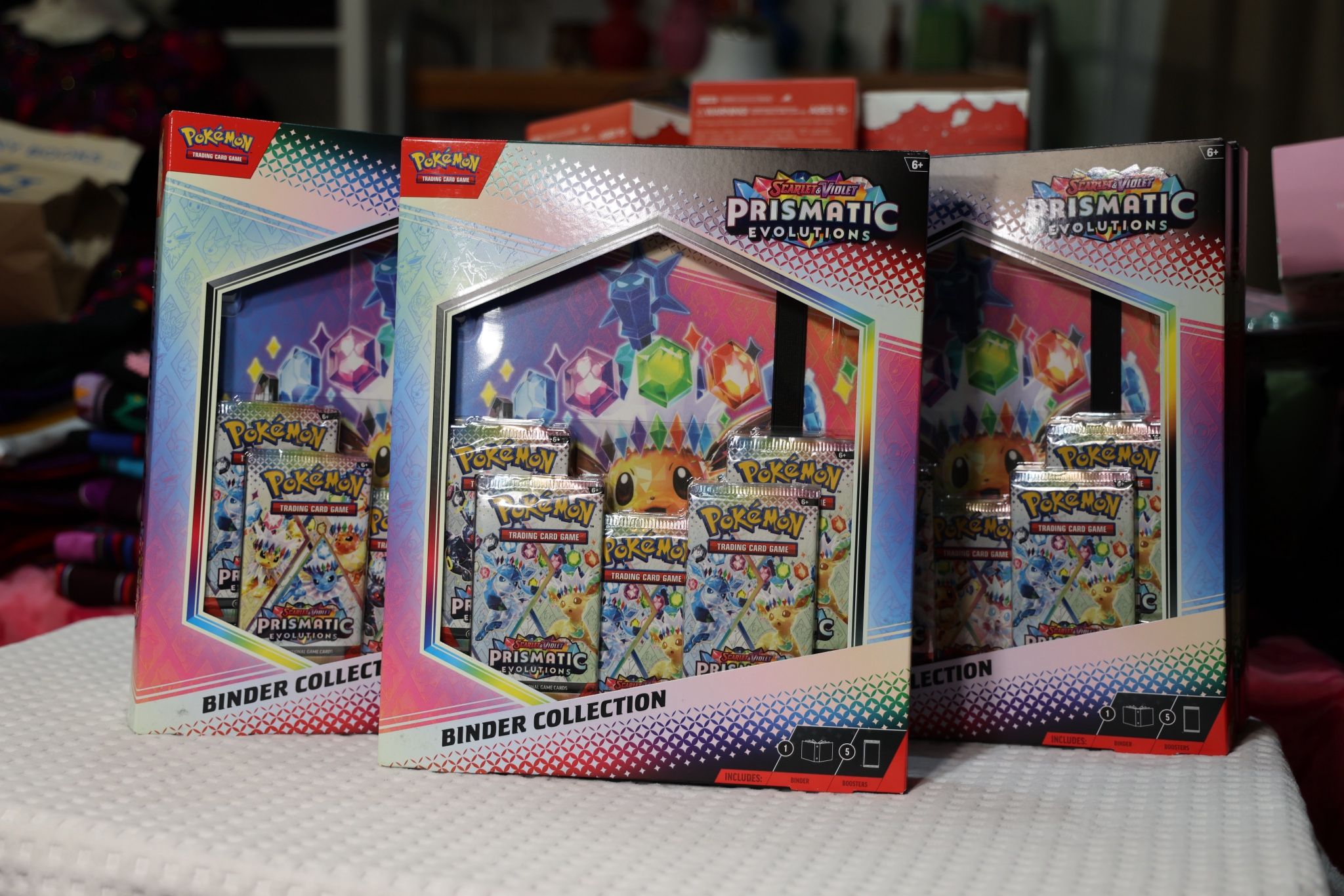 Pokmon Prismatic Evolutions Binder Collection