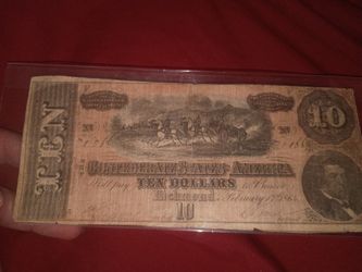 Billete De 10 