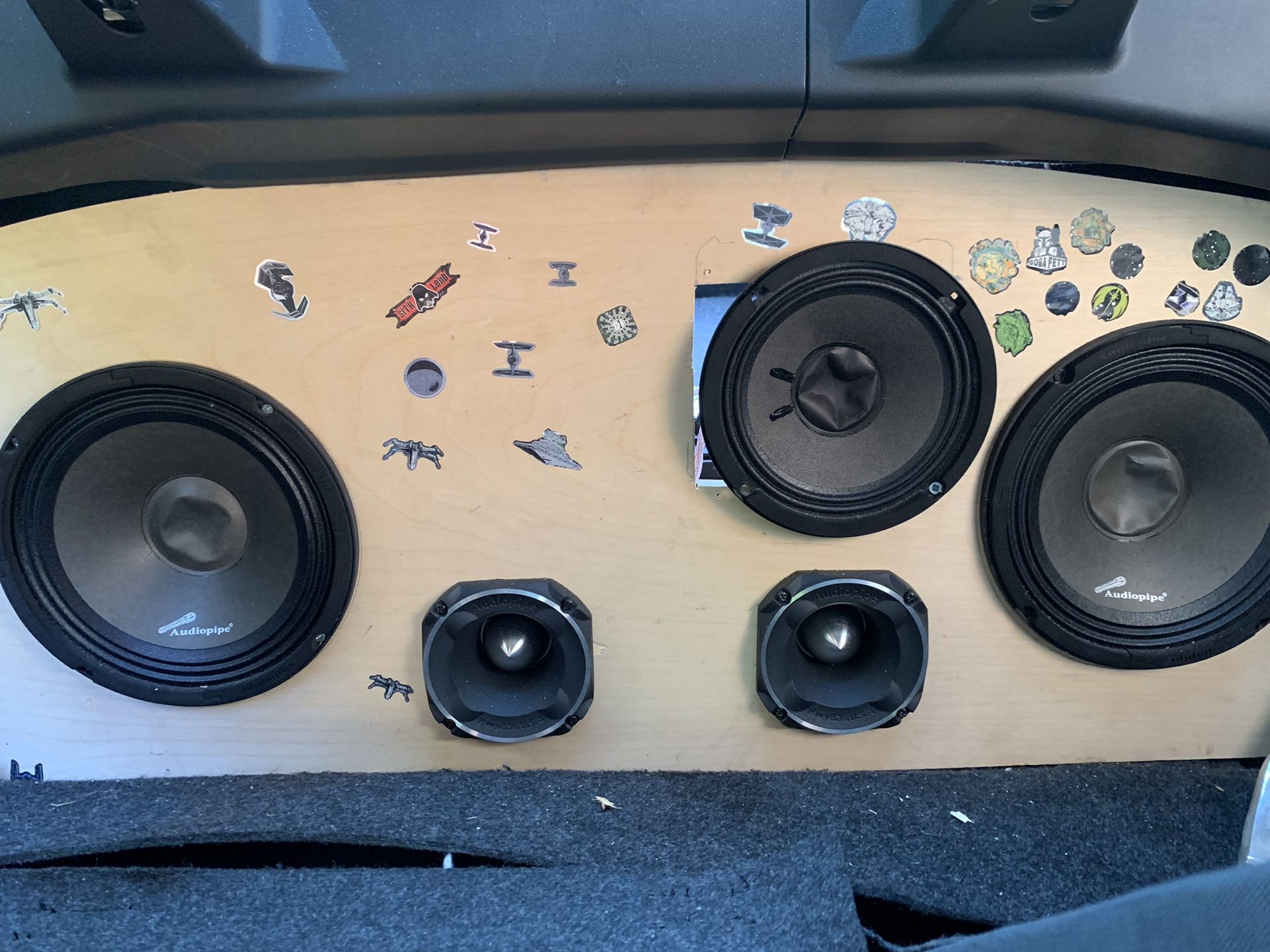 Car audio very loud