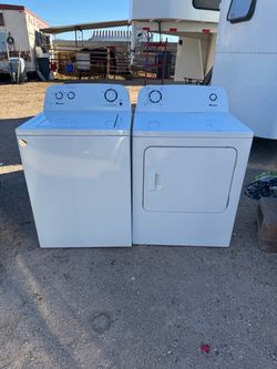 AMANA WASHER AND DRYER
