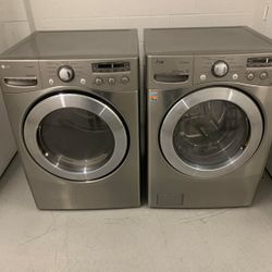 🍂SET WASHER AND DRYER LG🍂✔️STAINLESS STEEL✔️🆓️FREE DELIVERY🆓️