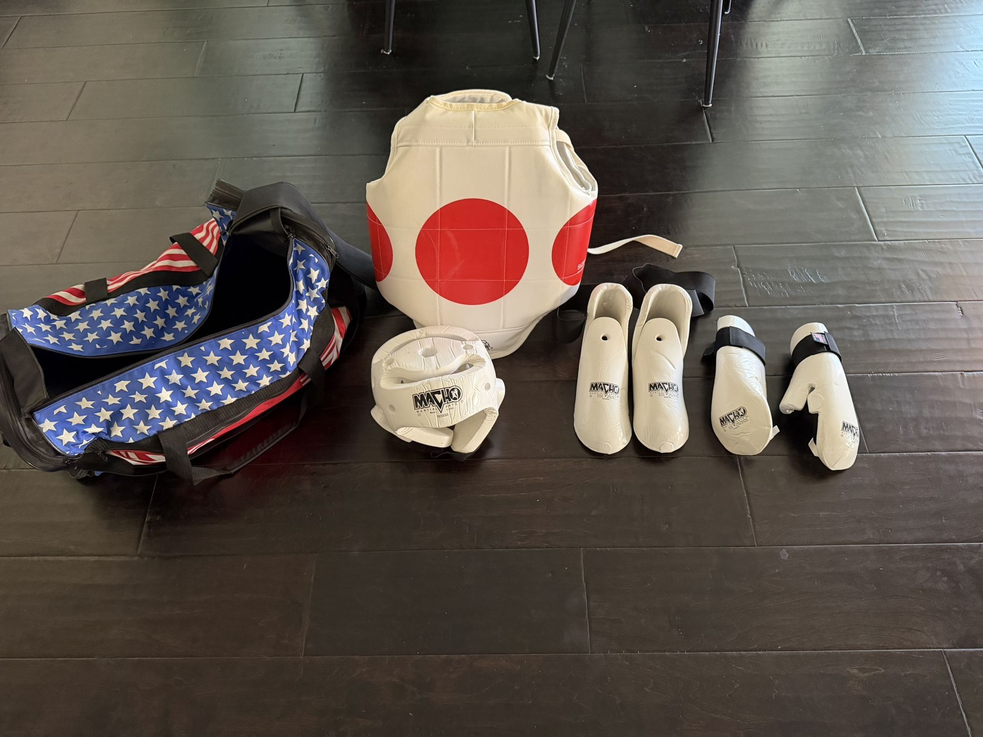 Tae Kwon Do Sparring Gear Set