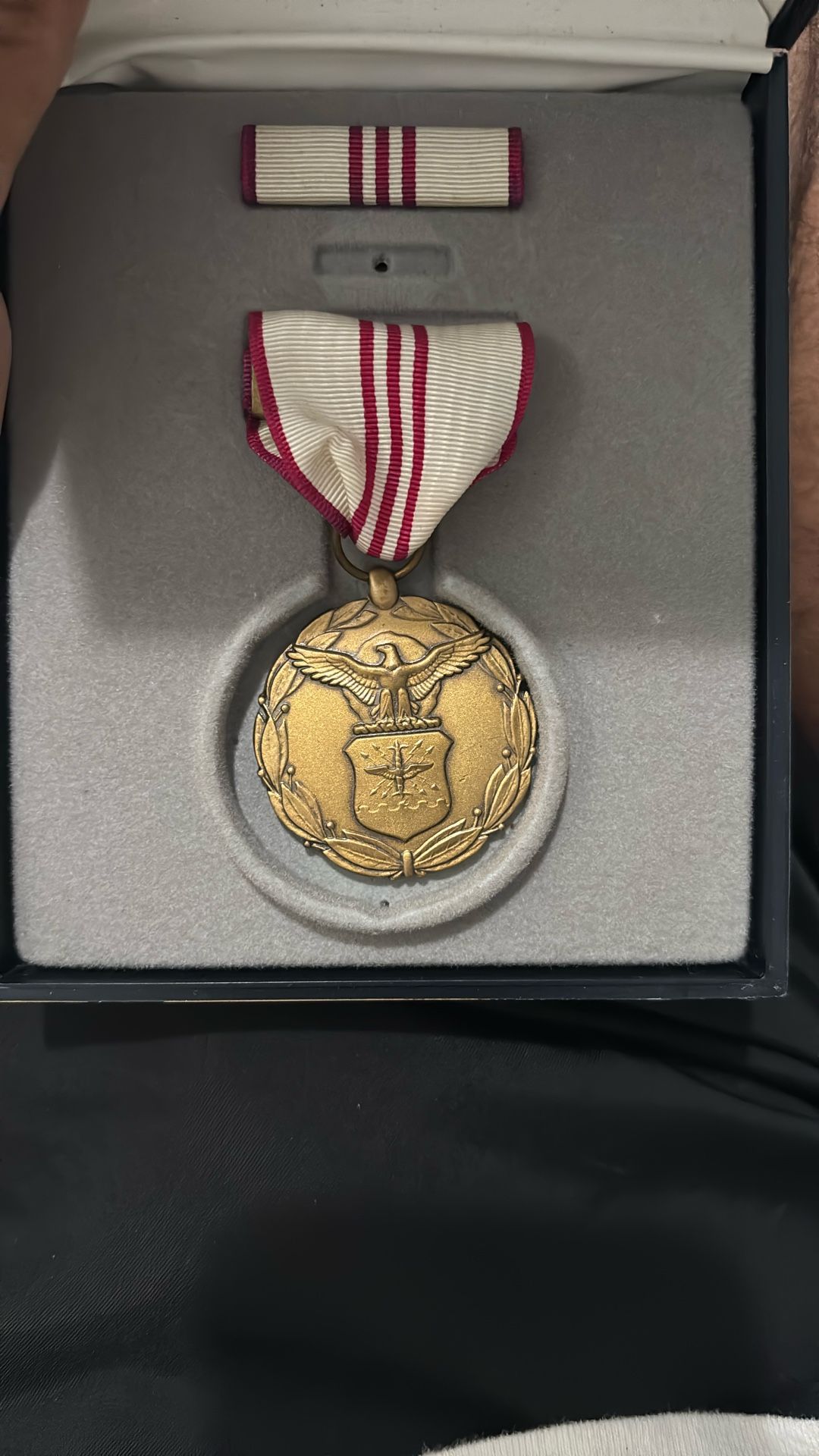 Vintage War Medal And Graduation Pin!