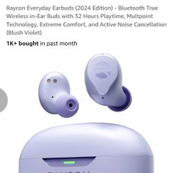 Raycon Earbuds W/Protective Case