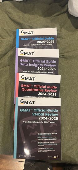 Unopened GMAT Official Guide 2024-2025 Bundle