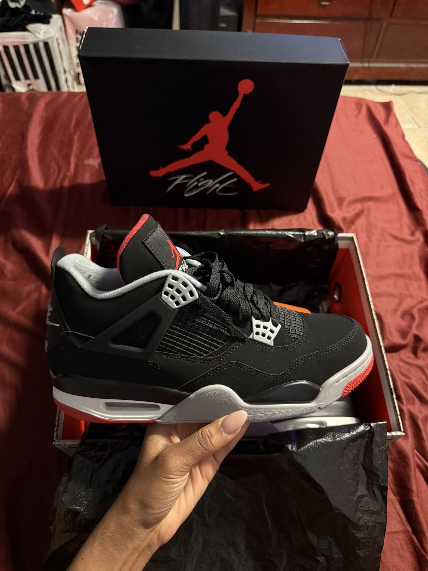 Jordan 4’s Bred BRAND NEW