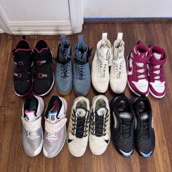 Large Lot of Men’s Nikes Size 10-10.5