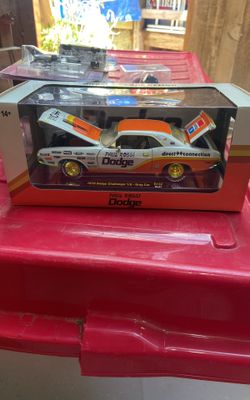 1/24 M2 Chase Chase 1970 DODGE CHALLENGER T/A DRAG CAR "PAUL ROSSI" 1/24 BY M2 40300-132 A