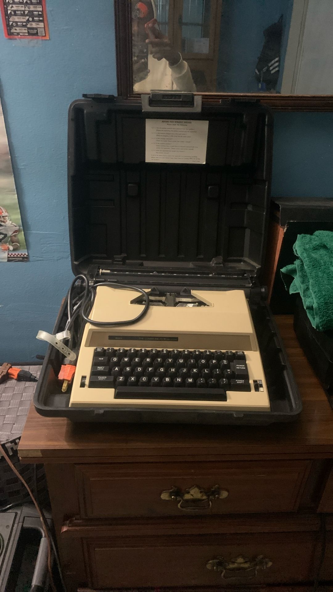 Vintage Sears “The Communicator” Electric Typewriter
