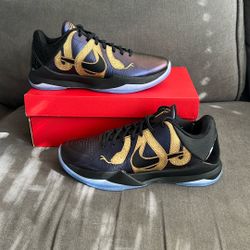 Kobe V Protro Sz 9.5 New In Box Eggplant