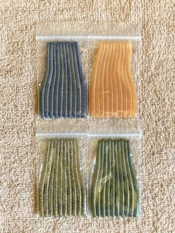 Fishing Lures - 3 inch Finesse Bass Worm 🪱 Kit