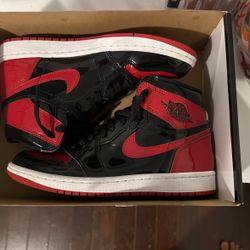 Jordan 1 retro high Og Patent Bred 