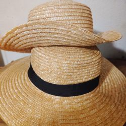 3 Light Color Brown - Straw Hats