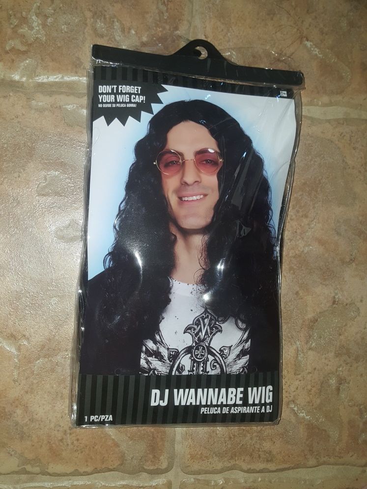 Men's DJ WANNABE WIG Halloween