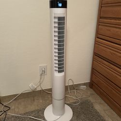 Bladeless Oscillating Floor Fan With Remote