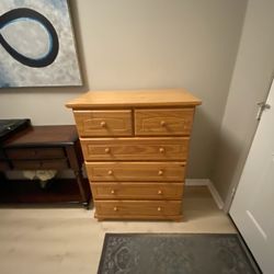 pure wooden dresser all wood 