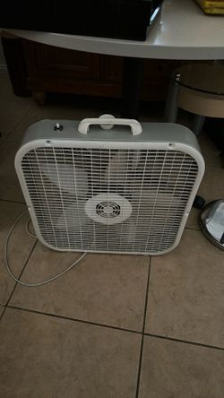 White fan