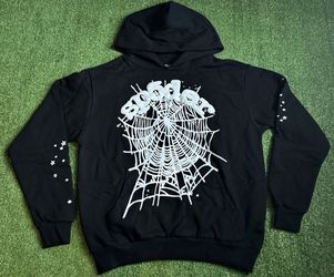 Sp5der Men's Hoodie Size Large