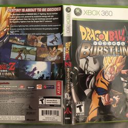 Dragonball z Burst Limit Xbox 360