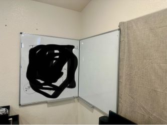 Large Wall-Mounted Whiteboards – Great for Office, Home School, or Workspace