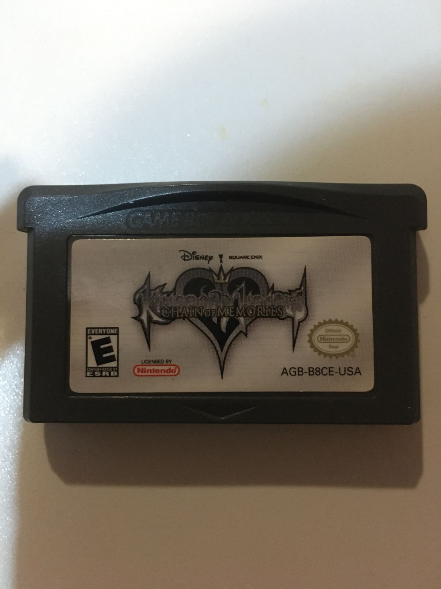 Gameboy advances kingdom of hearts chain of memories