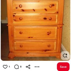 Good Solid Wood Dresser 