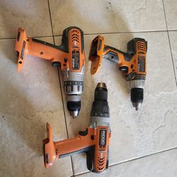 Ridgid drills