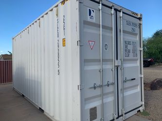20’ Hi-cap container.