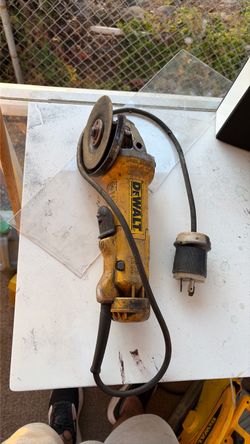 Dewalt grinder