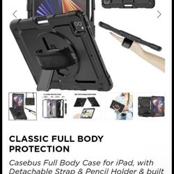Brand New Casebus Black iPad Air 4 Full Body Shock Proof Case