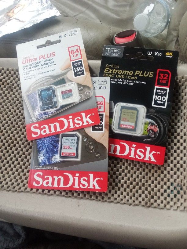 Multiple SAN DISK CARDS