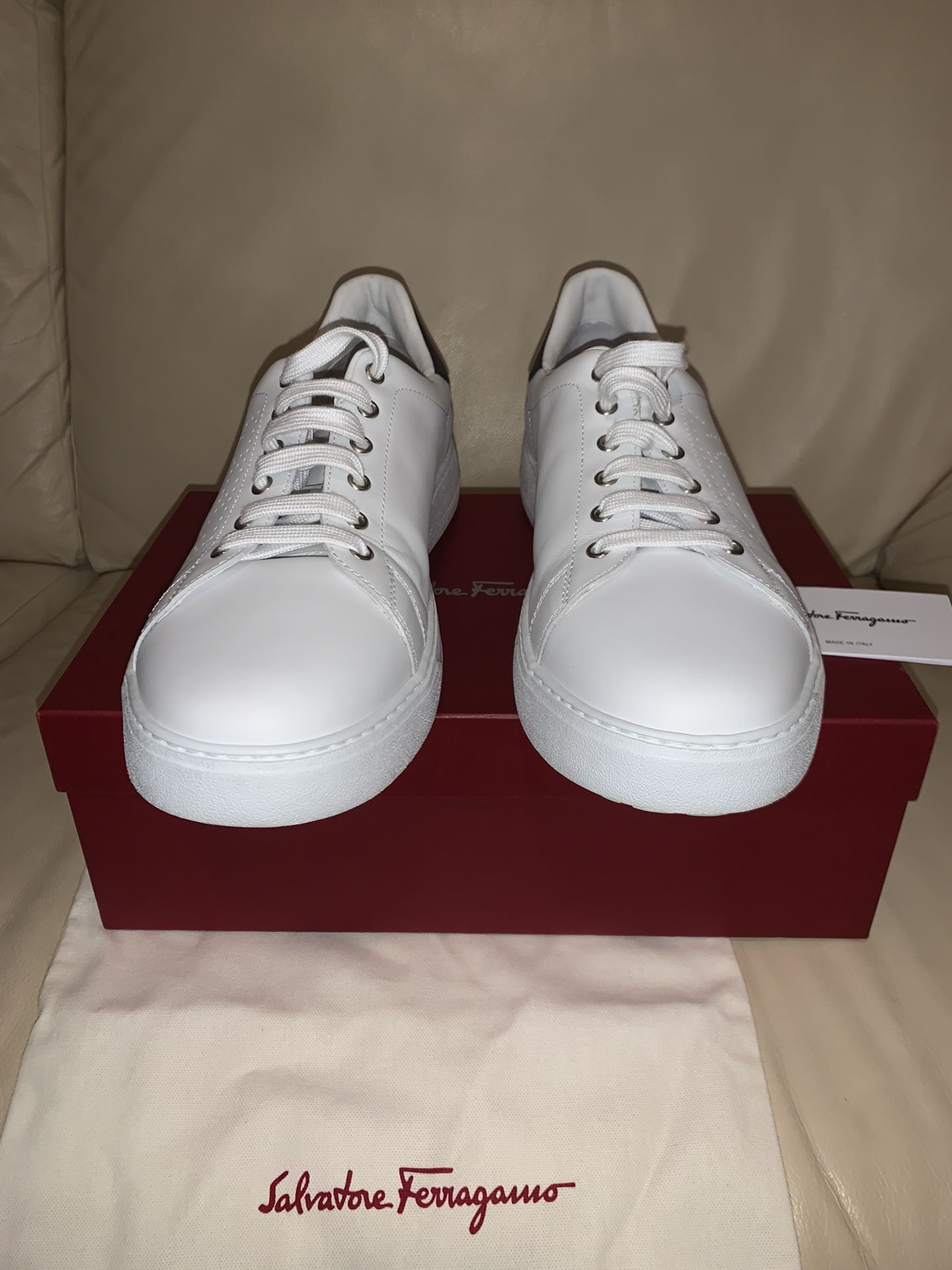 Salvatore Ferragamo Pierre Sneaker Men Size 13