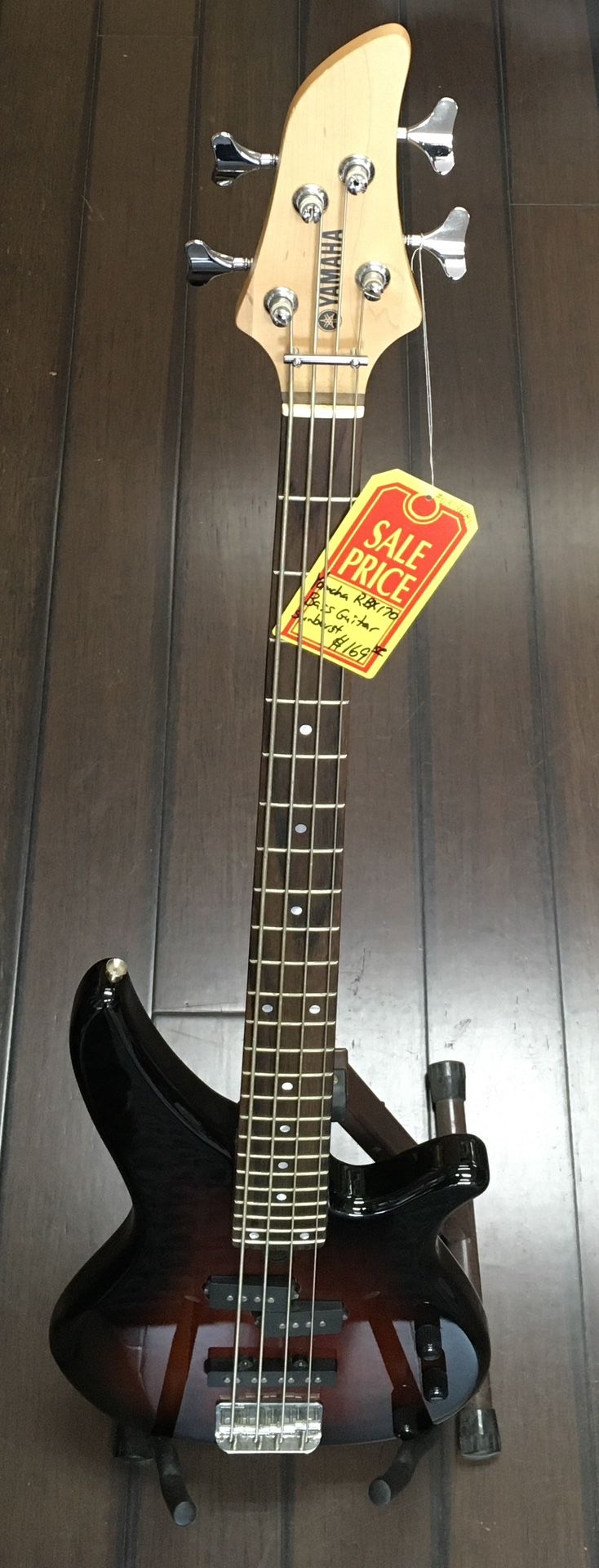 Yamaha RBX170 Bass Guitar Sunburst