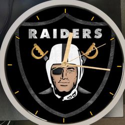 Raiders Clock 