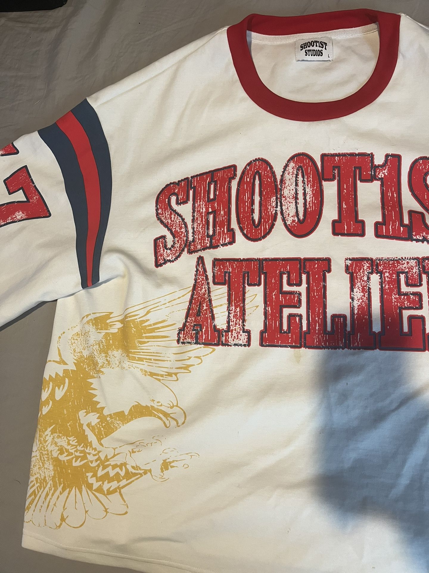 Shoot1st Crop Shirt Large